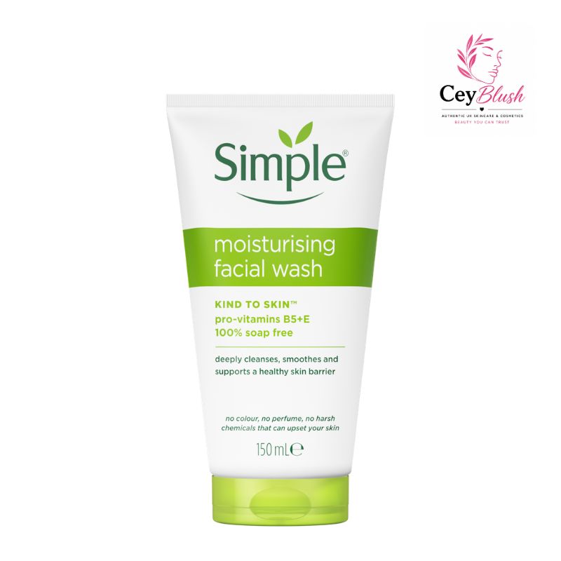 Simple Moisturising Face Wash – 150ml | In Sri Lanka