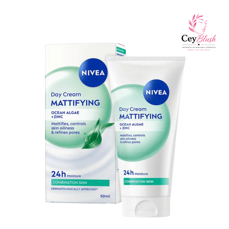 NIVEA Mattifying Day Cream with Ocean Algae + Zinc – 50ml | In Sri Lanka