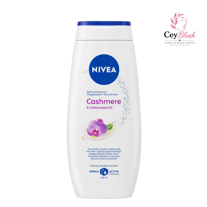 NIVEA Cashmere & Cottonseed Oil Shower Gel – 250ml | In Sri Lanka